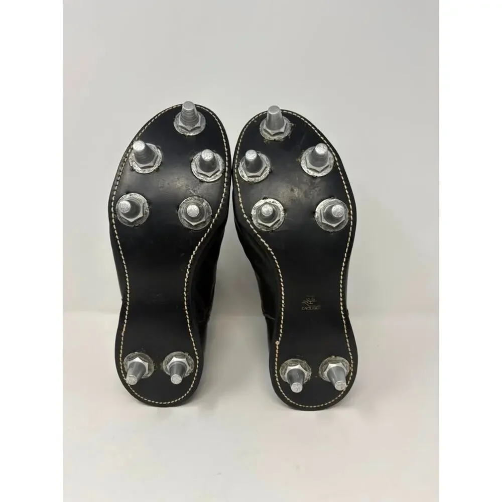 Vintage Cat’s Paw Leather Football Cleats High Top